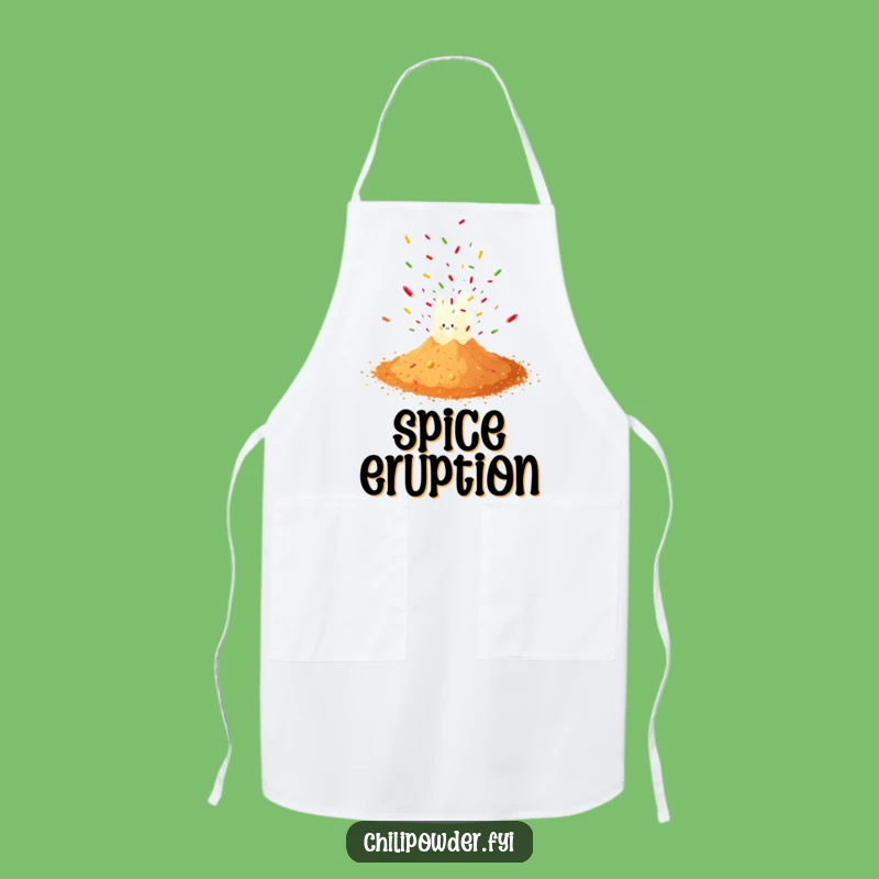 Funny Chili Powder Explosion Apron: Cook Up Laughs with Spicy Kitchen Humor