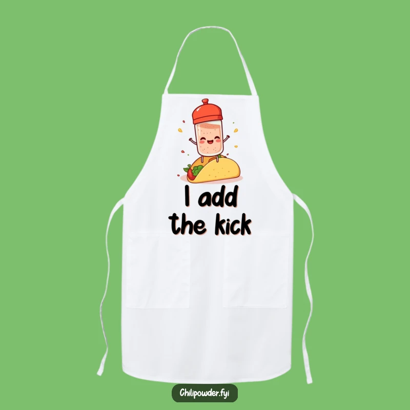 Funny Chili Shaker Apron: Spice Up Your Cooking With Taco Fun!
