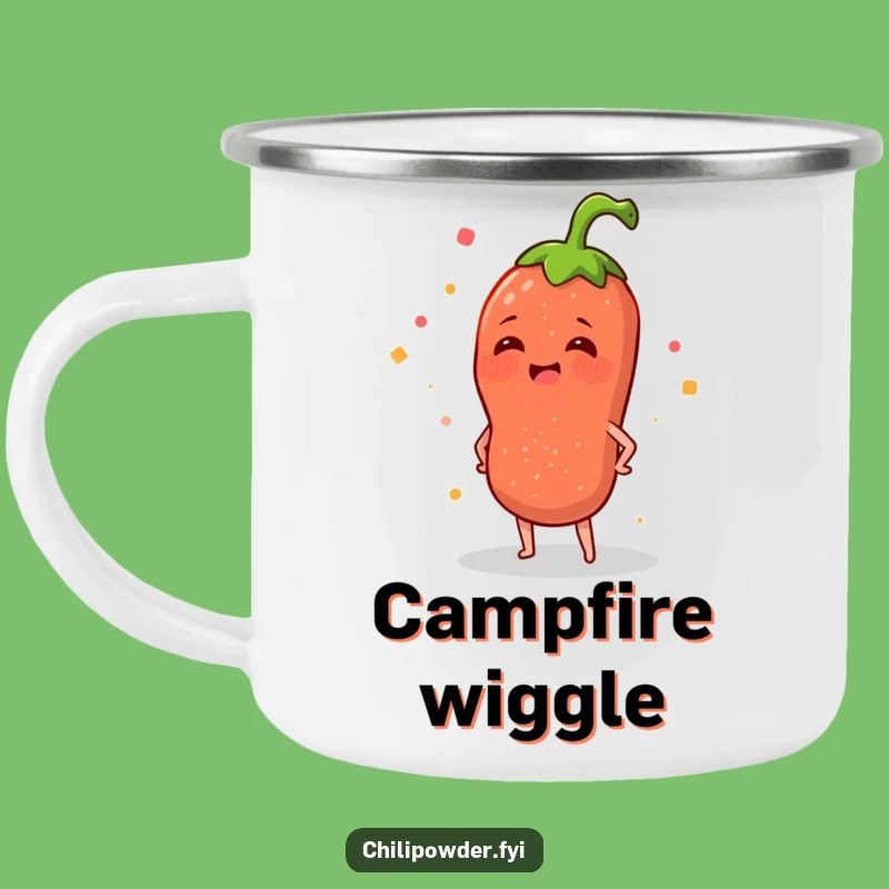 Funny Chili Sprinkle Camping Mug: Merriment and Spice on the Go Gift