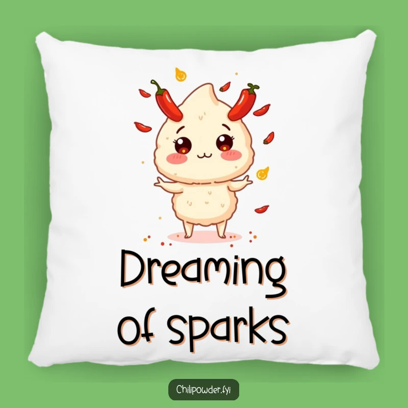 Funny Chili Powder Juggling Pillow - Cozy and Hilarious Exploding Pepper Cushion