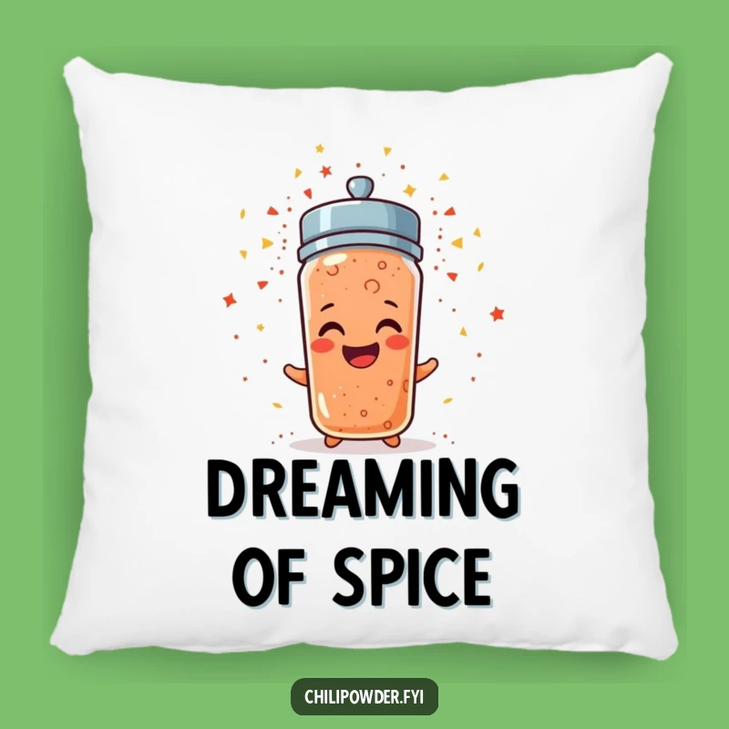 Funny Chili Confetti Pillow: Cozy Celebration Cushion, Hilarious Gift Idea!