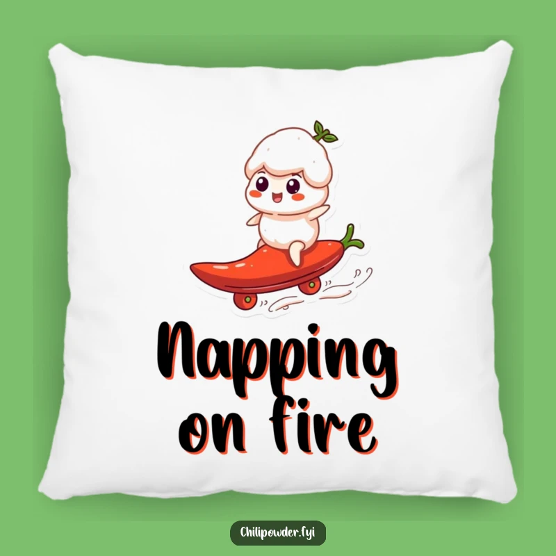 Funny Chili Powder Surf Pillow - Cozy and Hilarious Pepper Ride Cushion