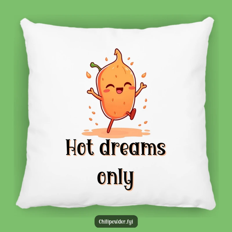 Funny Dancing Chili Powder Pillow: Comfy Spice for Your Decor