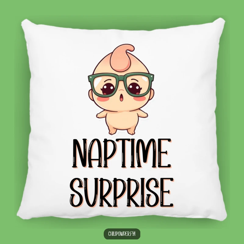 Funny Kawaii Chili Powder Pillow: Cozy Surprised Accent, Perfect Gift