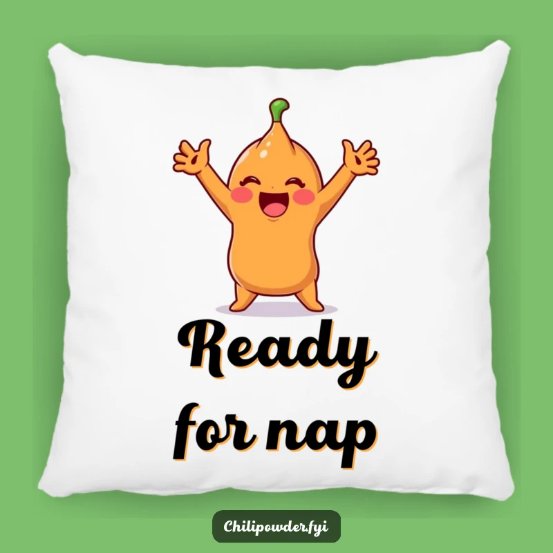 Funny Chili Stretch Pillow: Comfort Meets Morning Merriment