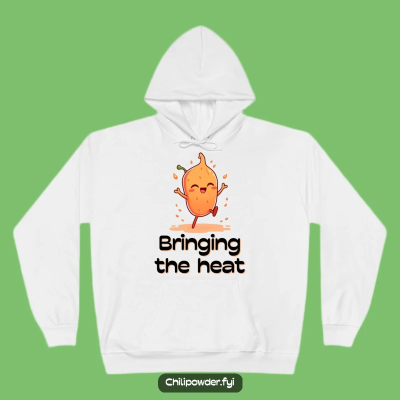 Funny Dancing Chili Powder Hoodie: Get Cozy with Some Heat