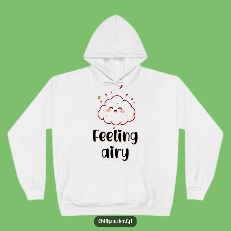 Cozy Funny Chili Cloud Hoodie: Warmth and Whimsical Giggles