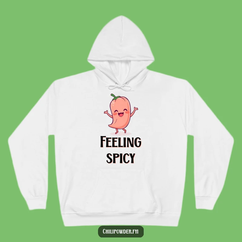 Cozy Funny Kawaii Chili Powder Jig Hoodie A Warm Gift