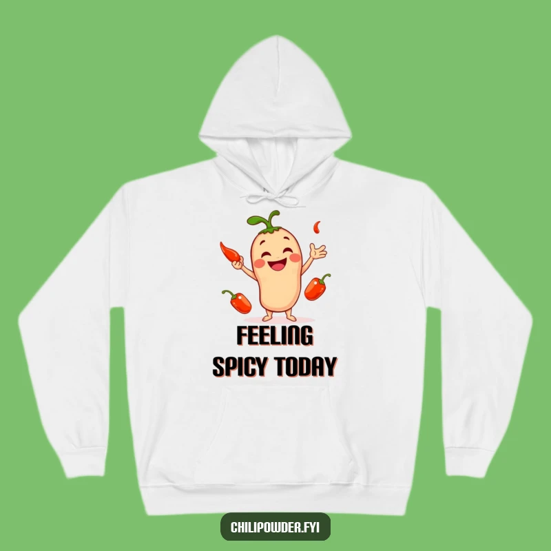 Funny Chili Powder Juggler Hoodie: Cozy Spicy Pepper Sweatshirt, Perfect Gift