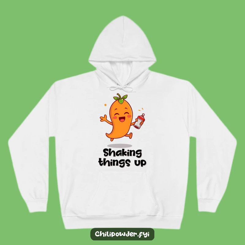 Funny Chili Powder Leap Hoodie: Cozy Exciting Spice Gift