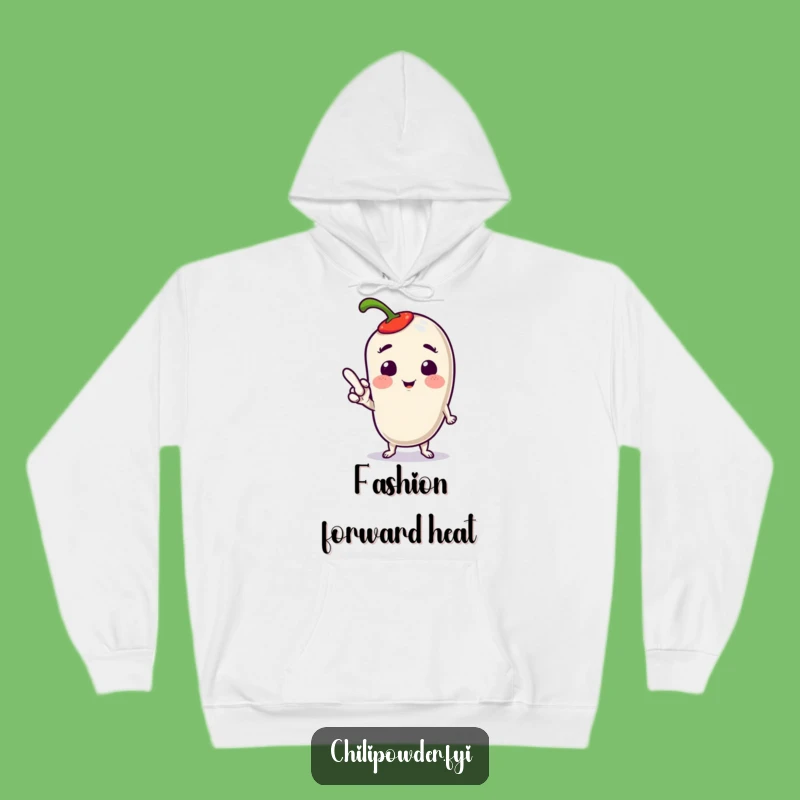 Funny Kawaii Chili Pose Hoodie: Cozy Up in Playful Style
