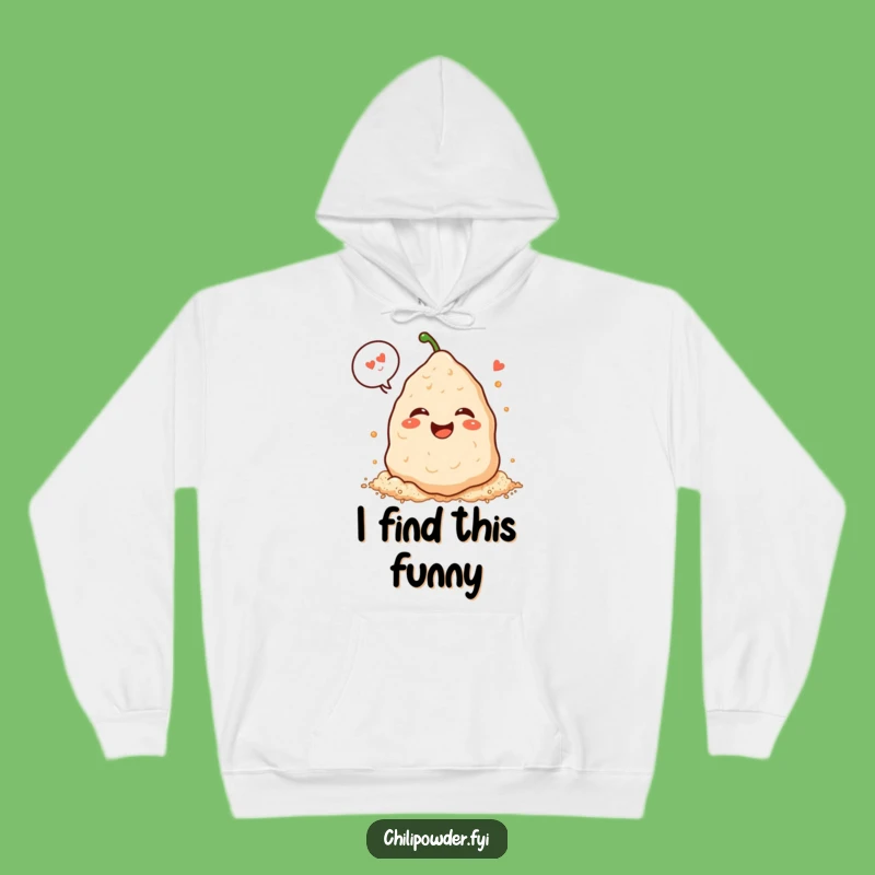 Funny Laughing Kawaii Chili Pile Hoodie - Cozy Comfort & Giggles Gift