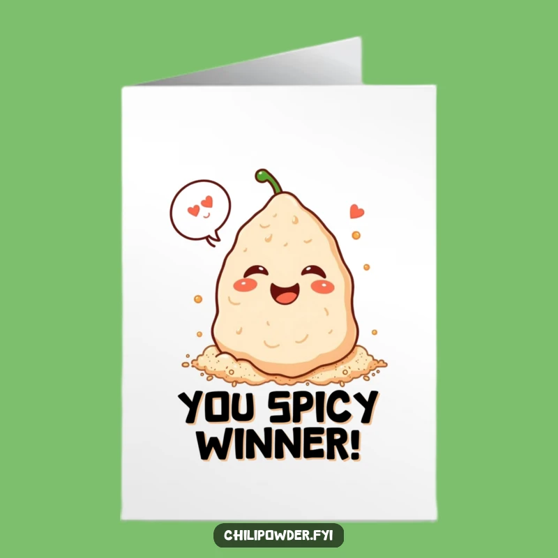 Free Printable Congrats Card: Laughing Chili Pile, Celebrate with Giggles!