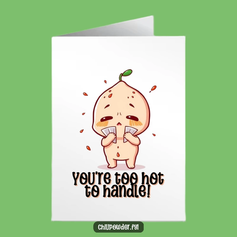 Free Printable Sweaty Chili Powder Congrats Card - Funny Downloadable