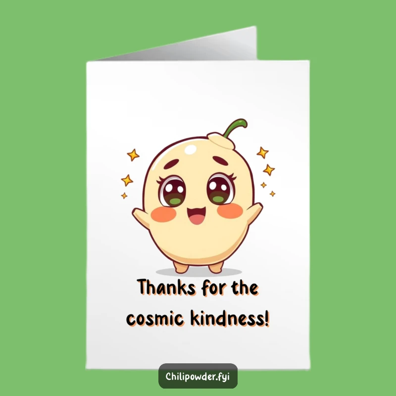 Free Printable Thank You Card: Comet Chili Salute Downloadable Thanks