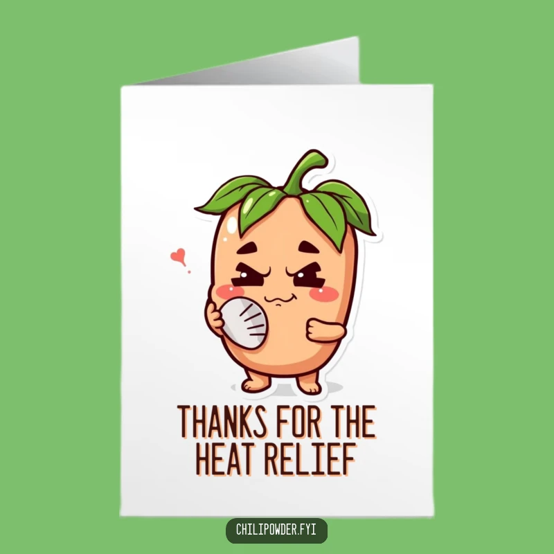 Free Printable Thank You Card: Spicy Thanks, Hot Appreciation, DIY Gift