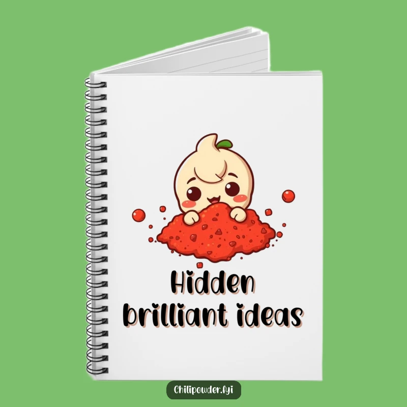 Funny Chili Cloud Notebook: Mysterious Spice Journal, Playful Gift