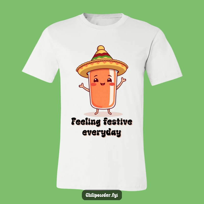 Funny Chili Sombrero T-Shirt: Dance to Your Own Spicy Beat
