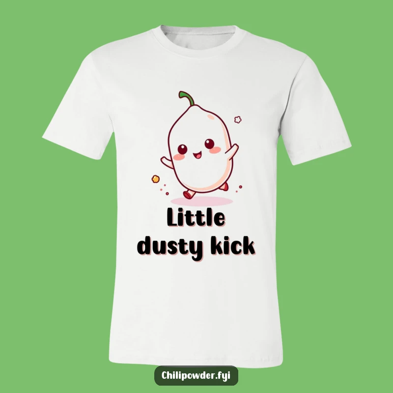 Funny Hopping Chili Dust T-Shirt - Lively Spice for Your Wardrobe