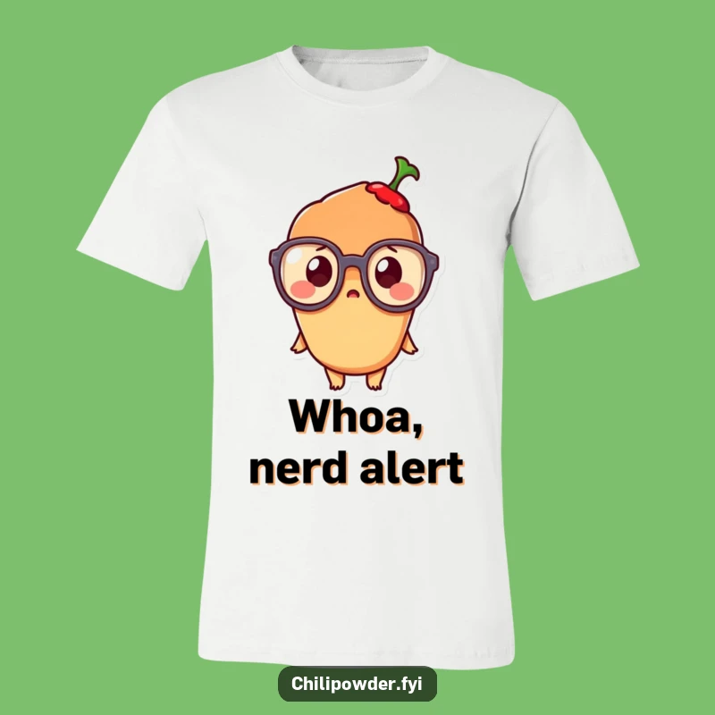 Funny Kawaii Chili Powder T-Shirt: Cute Surprise for a Laugh