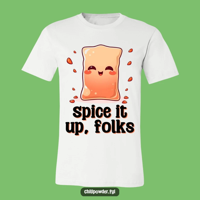 Funny Kawaii Chili Pouch Winking T-Shirt - Hilarious Spicy Apparel Gift