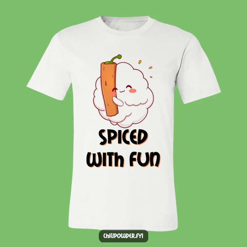 Funny Kawaii Chili Powder Cloud Cinnamon Tee A Playful Gift Shirt