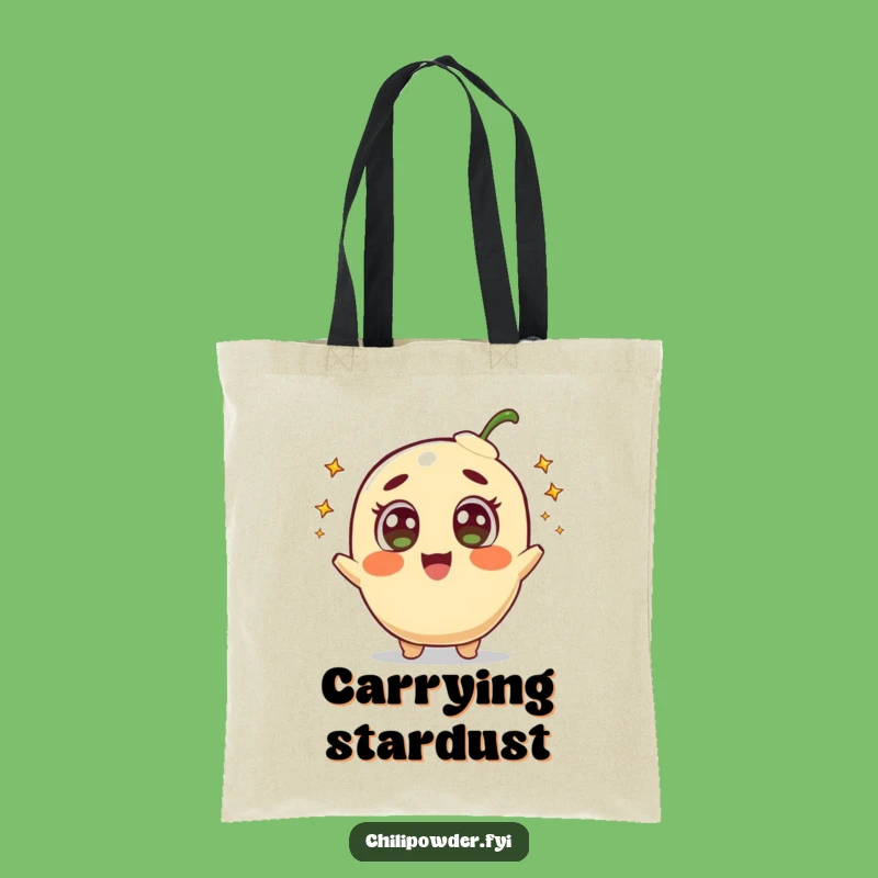 Funny Comet Chili Tote Bag: Carry Your Universe with Style!