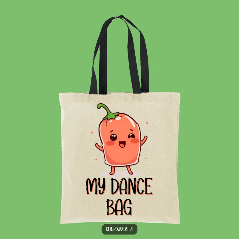 Funny Kawaii Chili Pouch Dance Tote Bag - Carry Your Funky Style