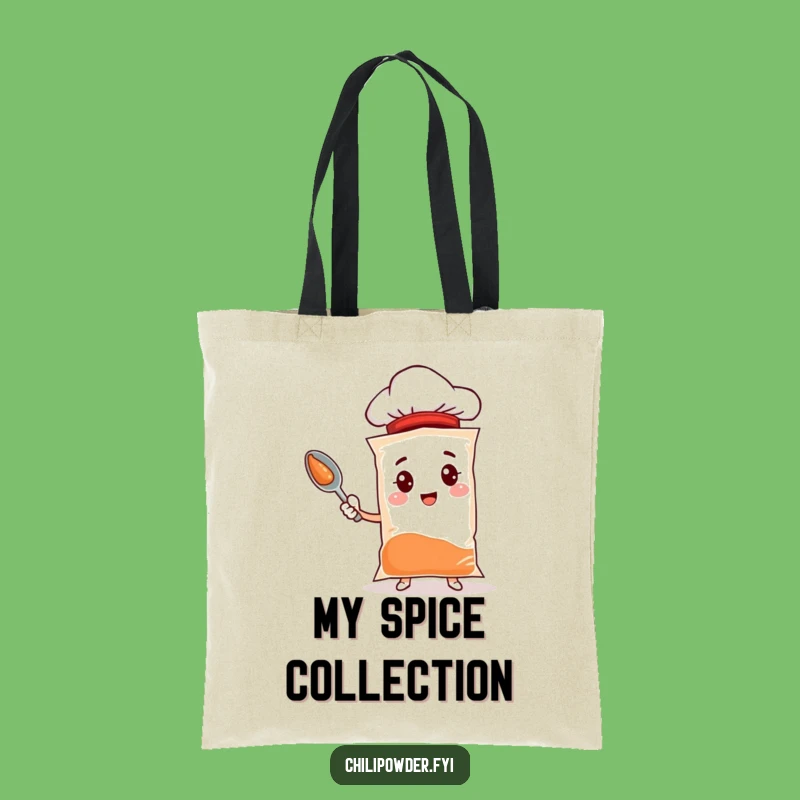Funny Chef Chili Tote Bag: Tiny Hat Spice Accessory, Ideal Funny Gift