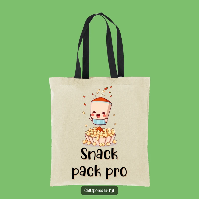 Funny Chili Sifter Tote Bag: Carry Snacks and Smiles in Style